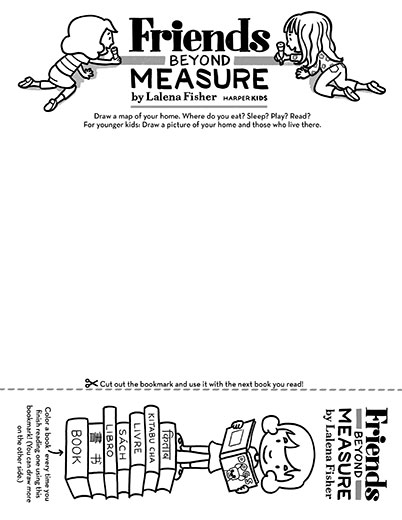 Diagramming activity worksheet with bookmark reading log to cut and color